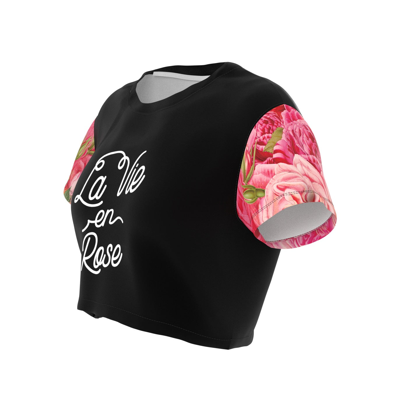 La Vie En Rose Crop Top