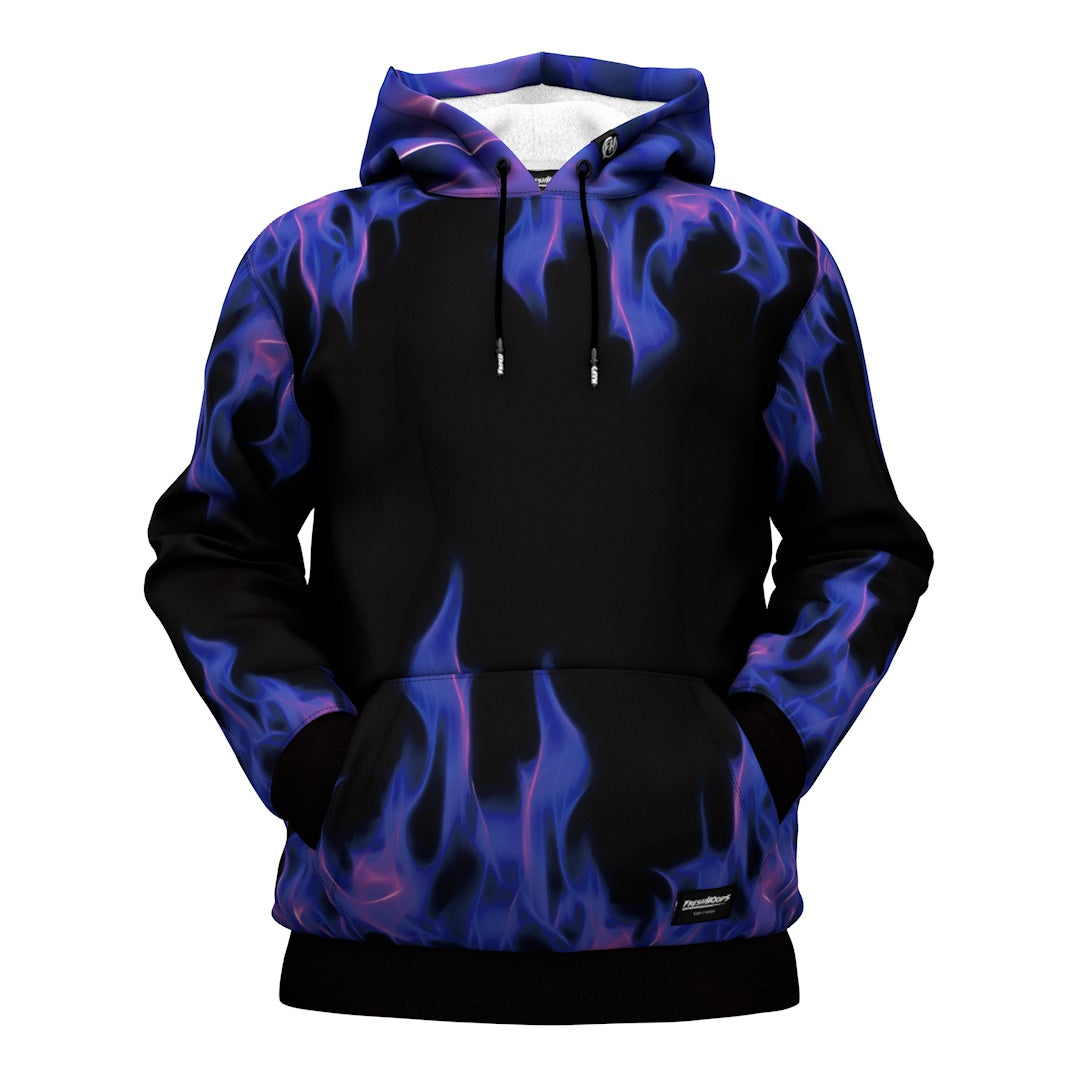 Fresh Hoods Purple Flame Sweatshirt