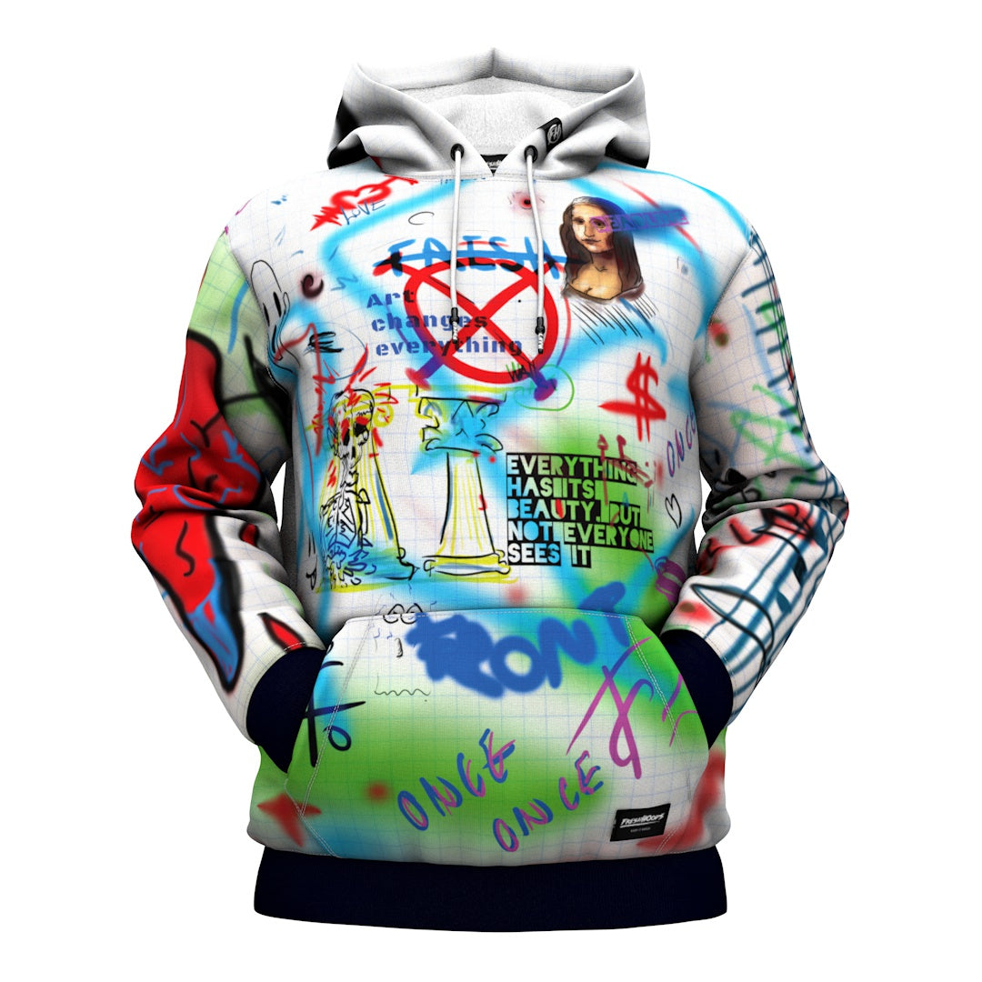 Hoodie with art online print