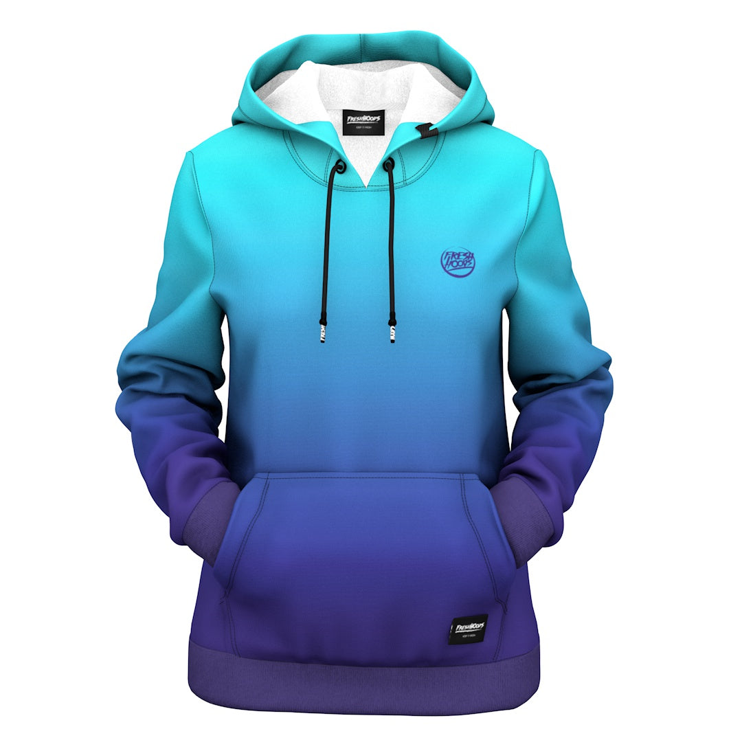 Blue cheap fade hoodie