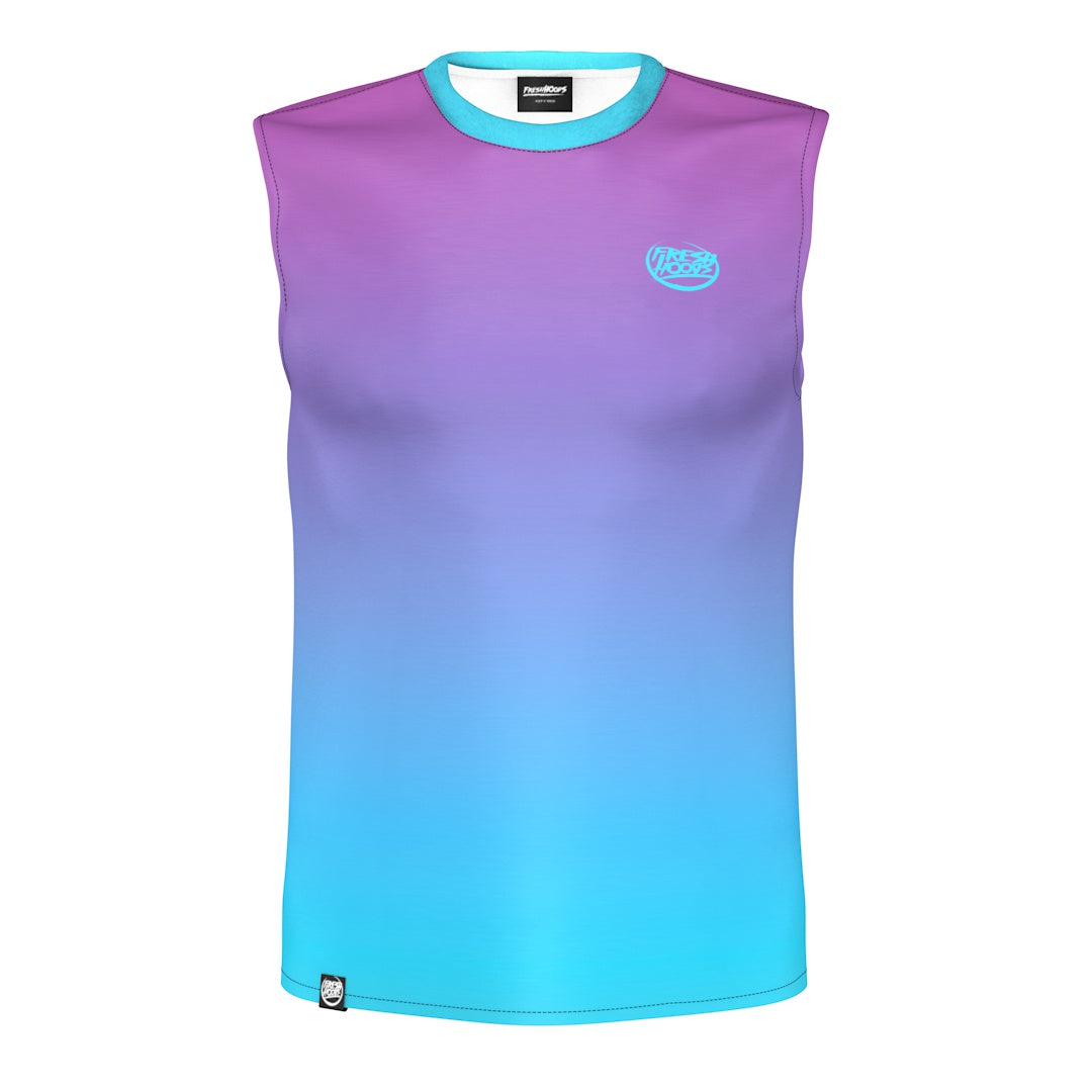 Purple Ice Sleeveless T-Shirt