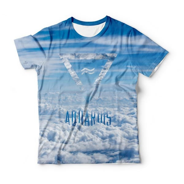 Aquarius In The Sky T-Shirt