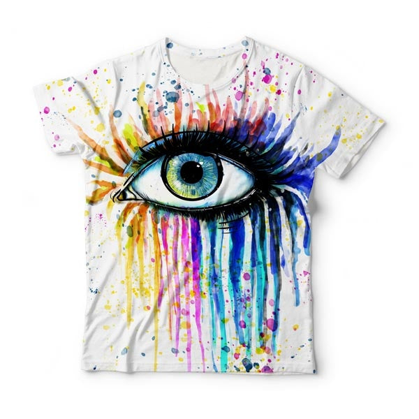 Fresh Hoods Watercolor Eye T-Shirt