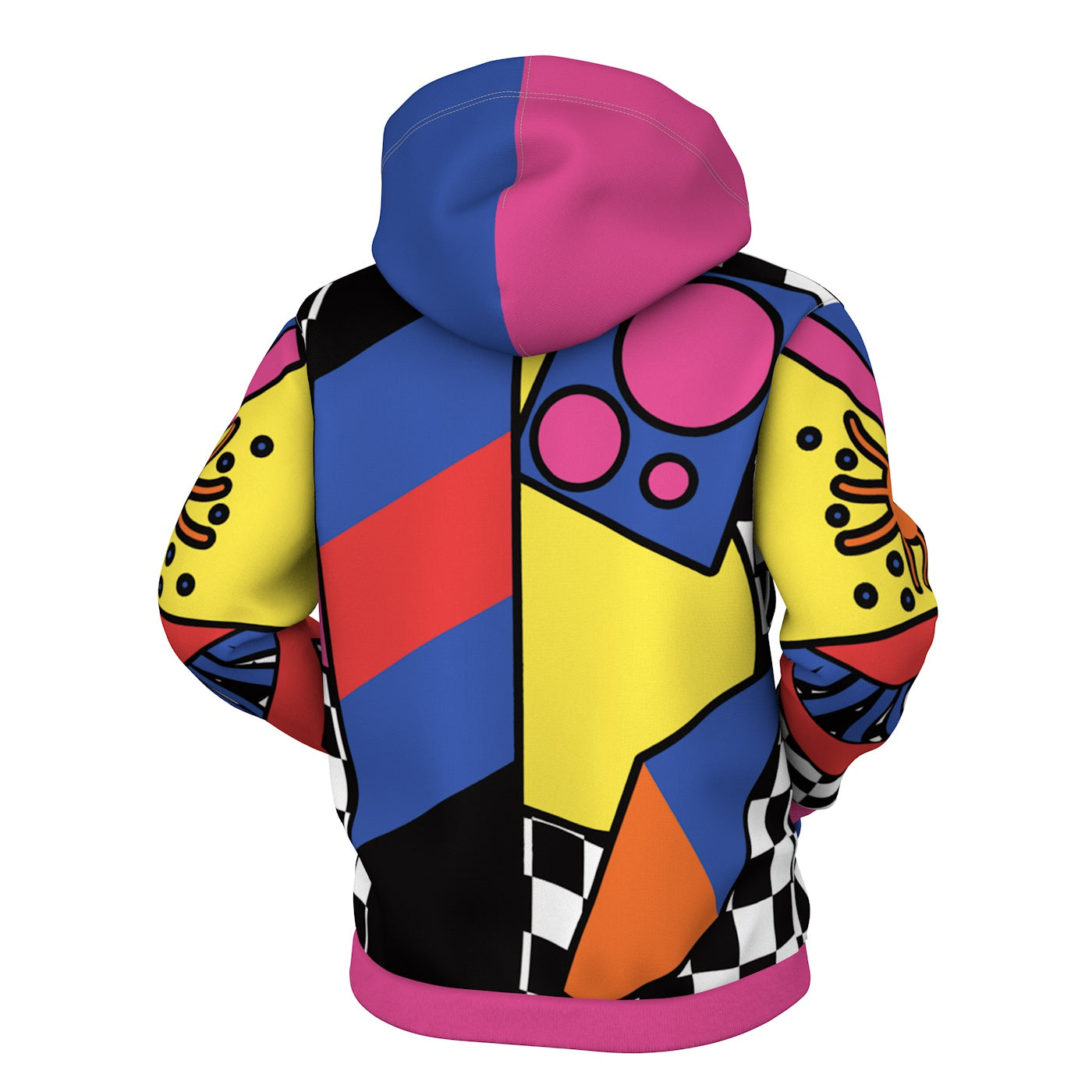 Colorful Zip Up Hoodie