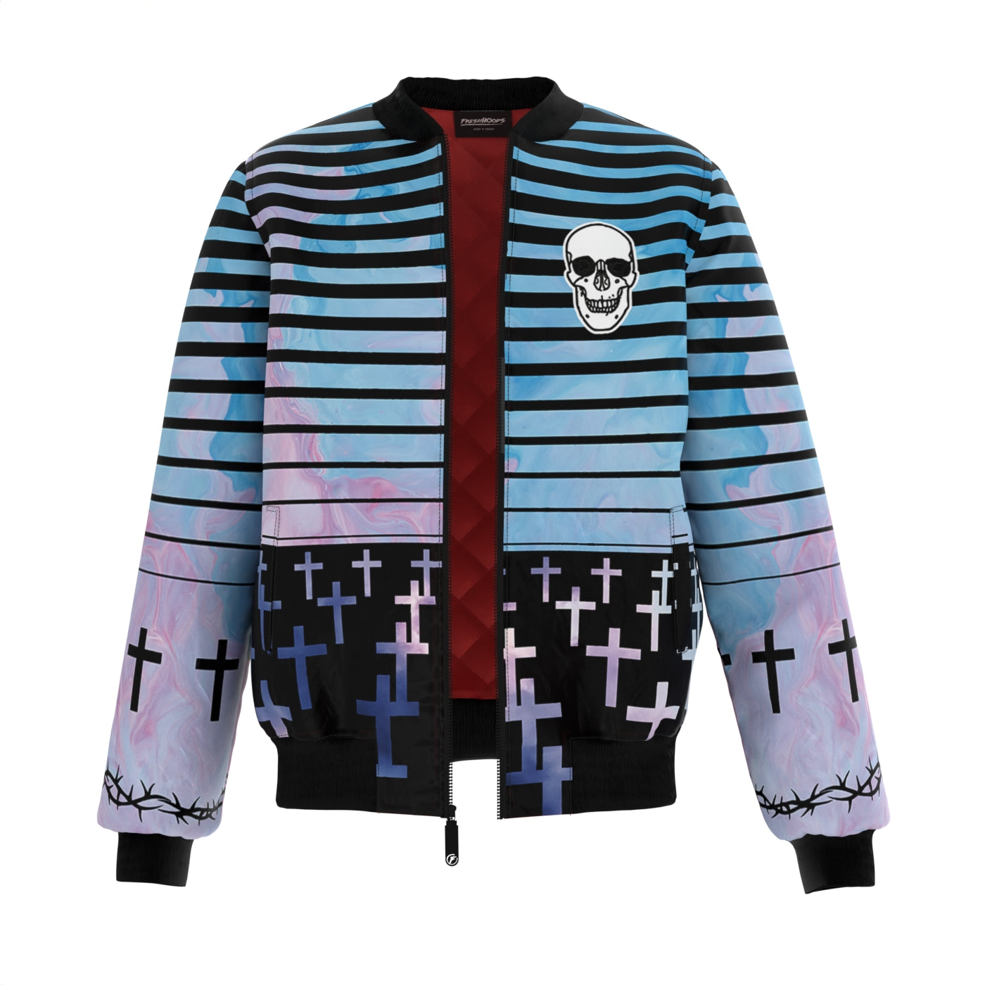 Crosses Bomber Jacket