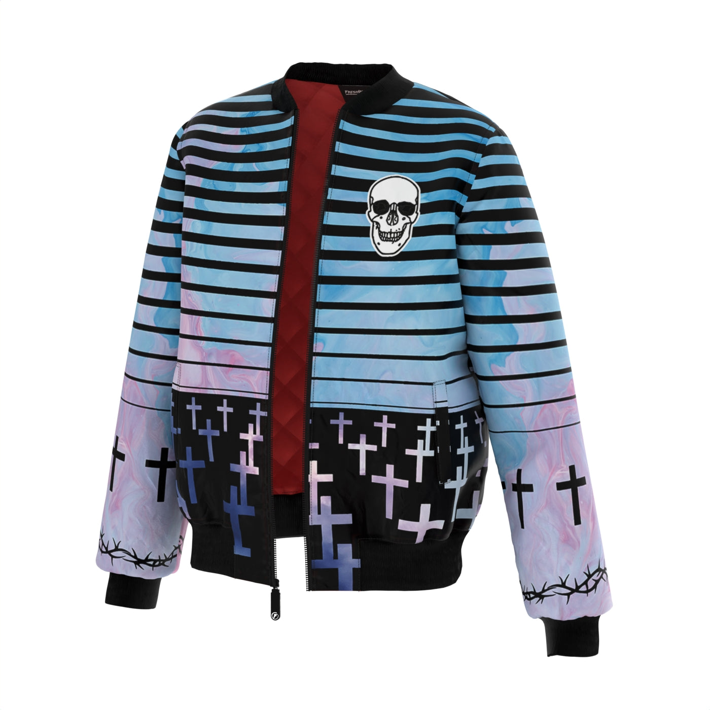 Crosses Bomber Jacket