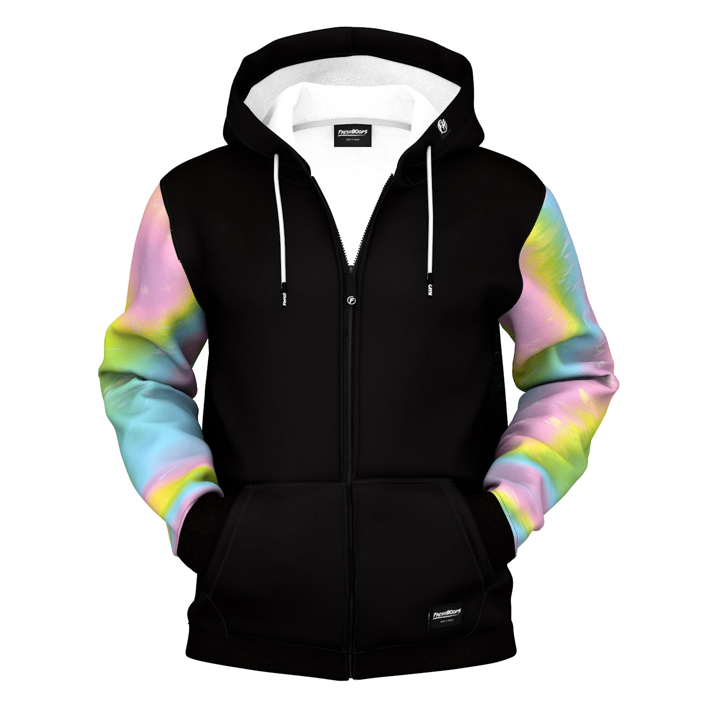 Digital Stranger Zip Up Hoodie