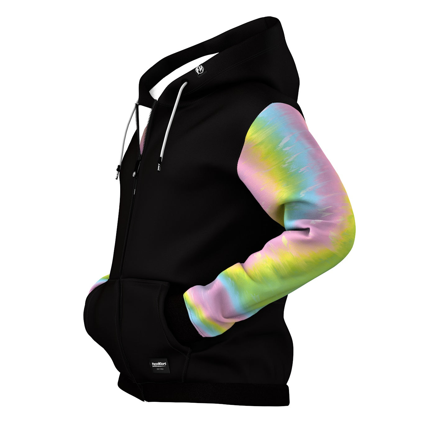 Digital Stranger Zip Up Hoodie