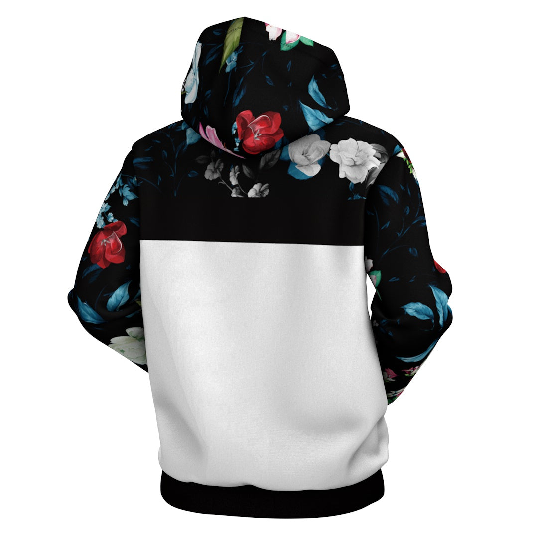 Dark Floral Hoodie