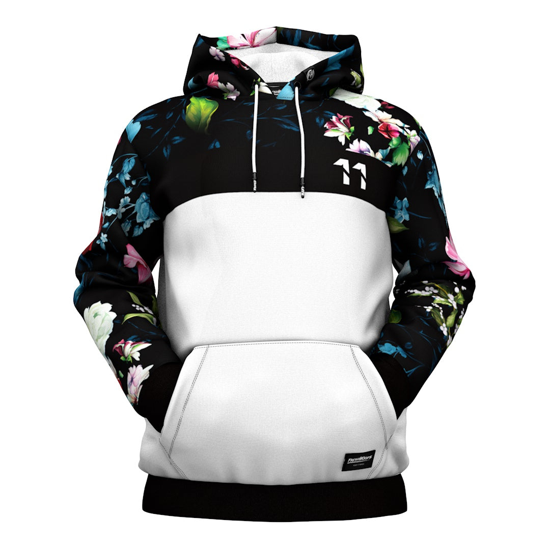 Dark Floral Hoodie