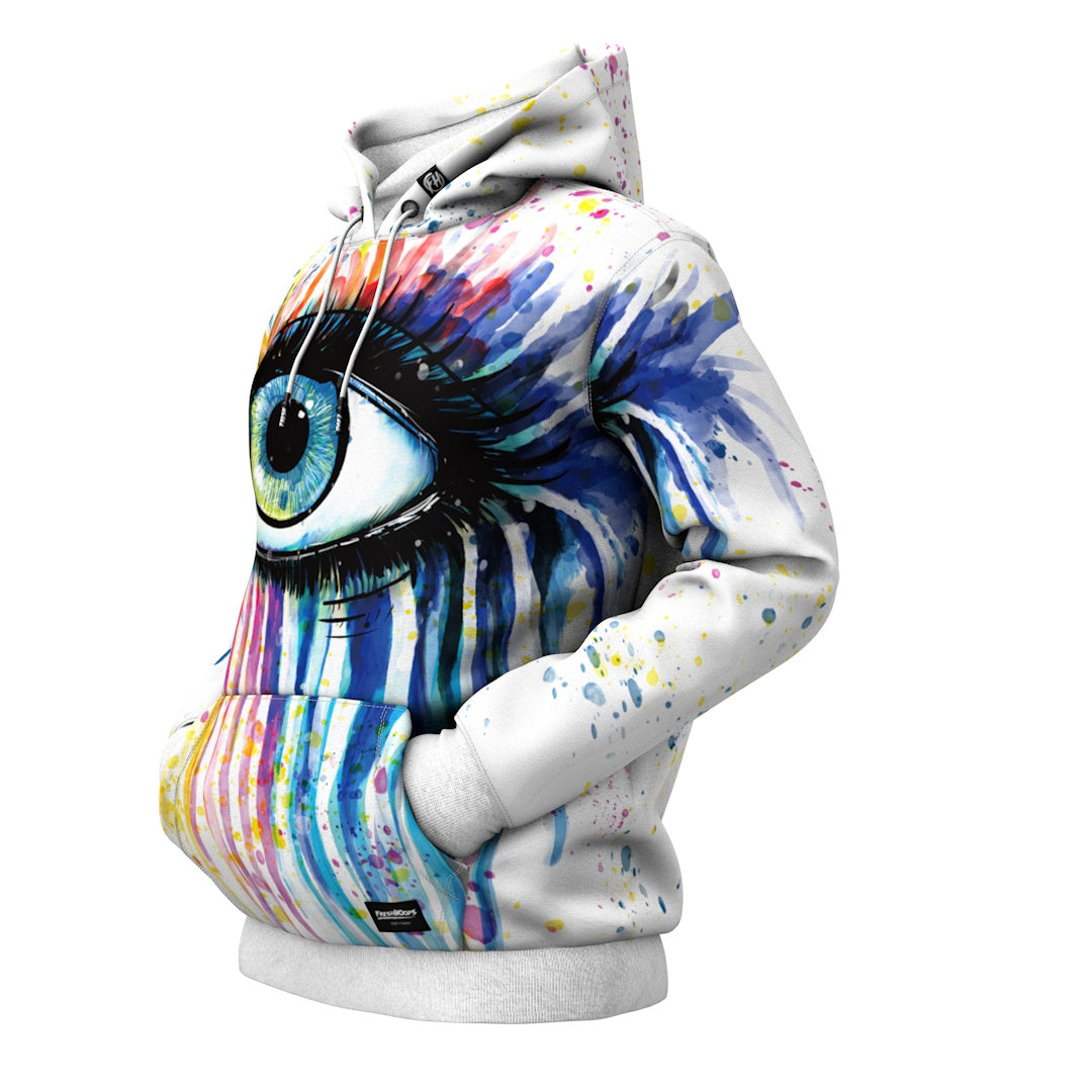 Watercolor Eye Hoodie