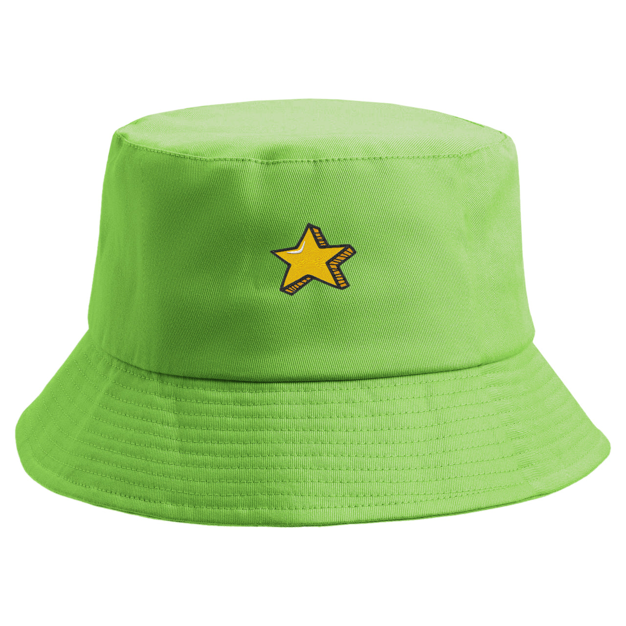 Embroidered Star Bucket Hat