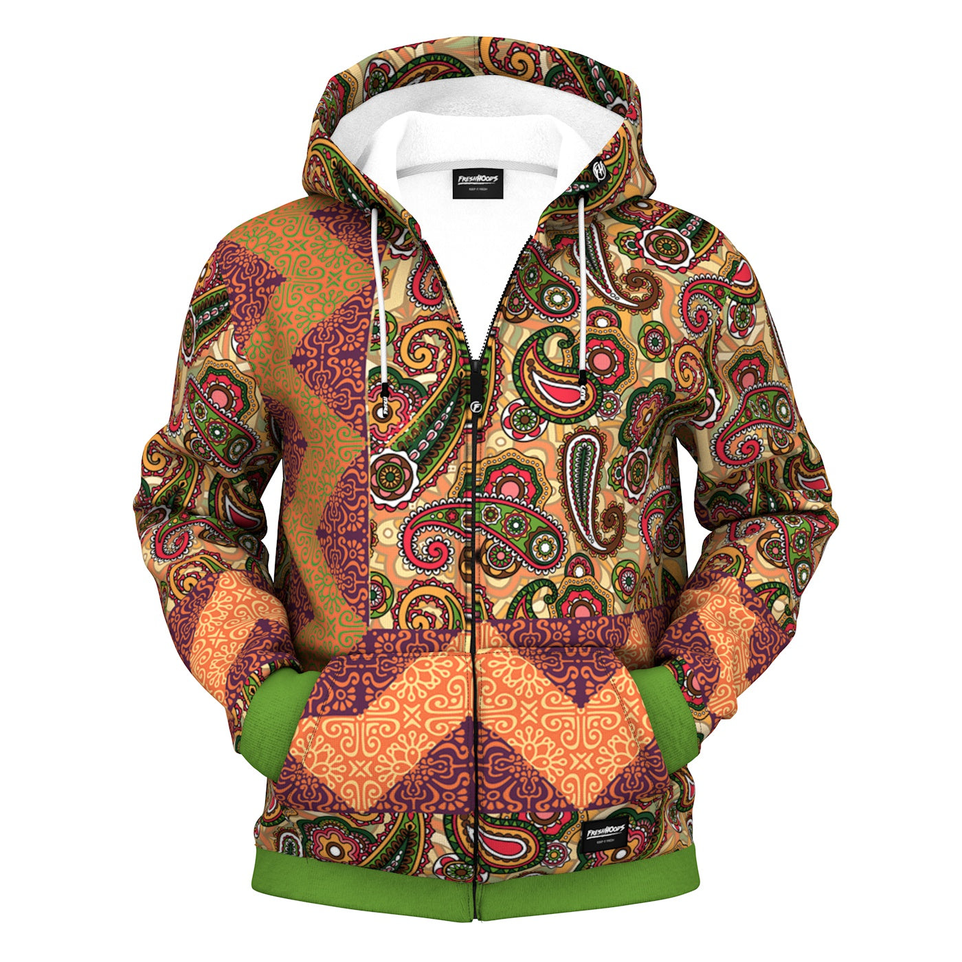 Lost Tribes Zip Up Hoodie