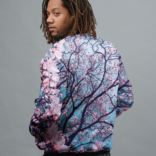 Cherry Blossom Bomber Jacket