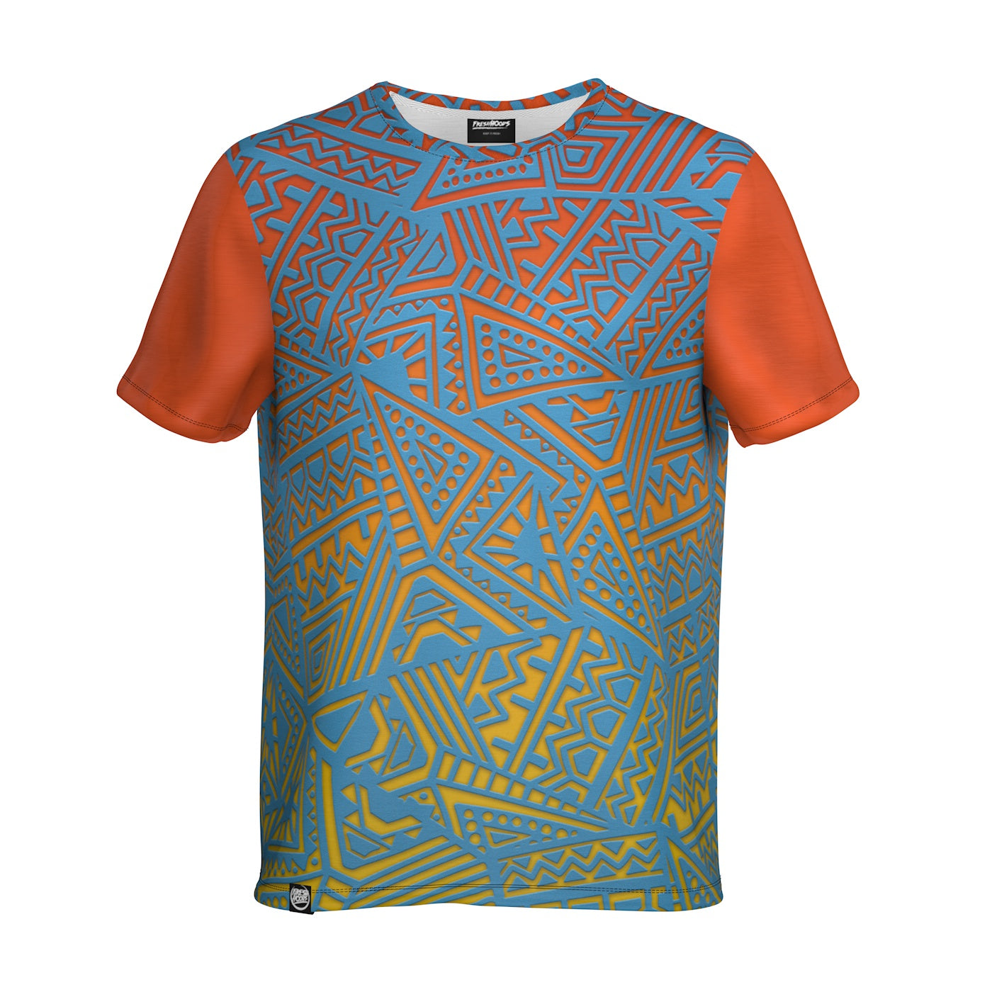 sunset pulse shirt