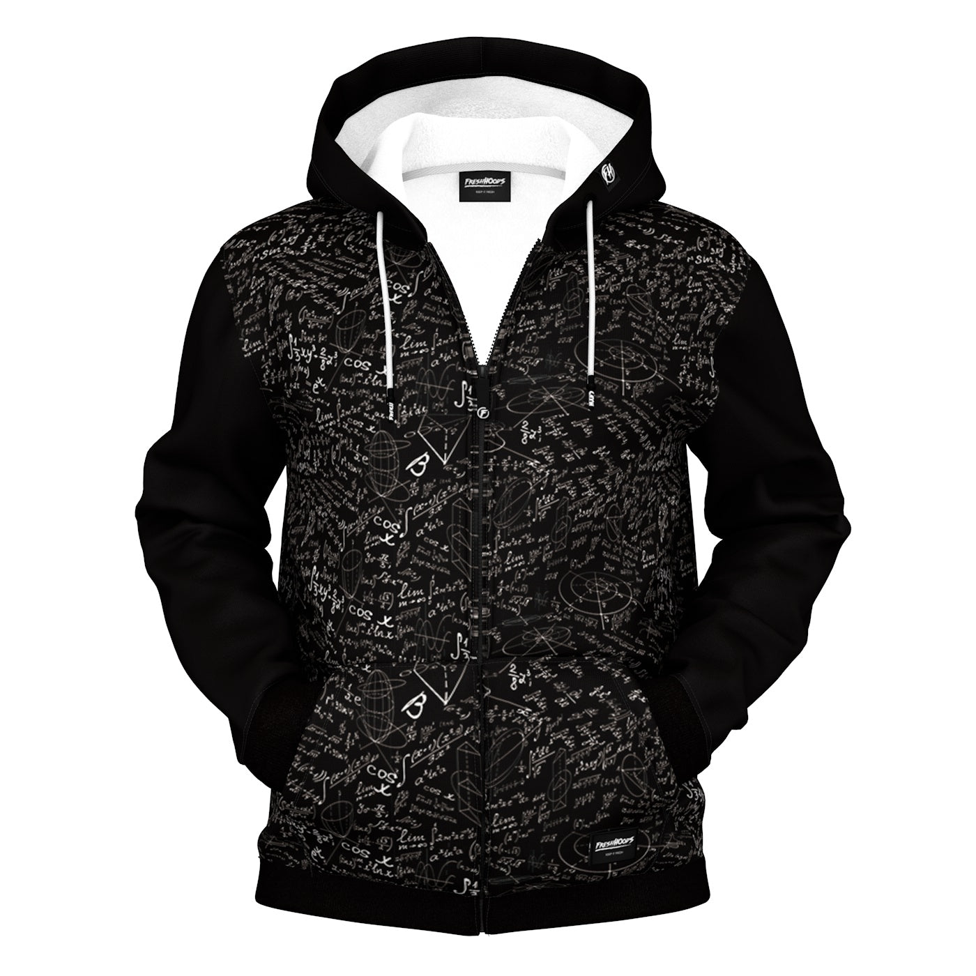 Theta Zip Up Hoodie