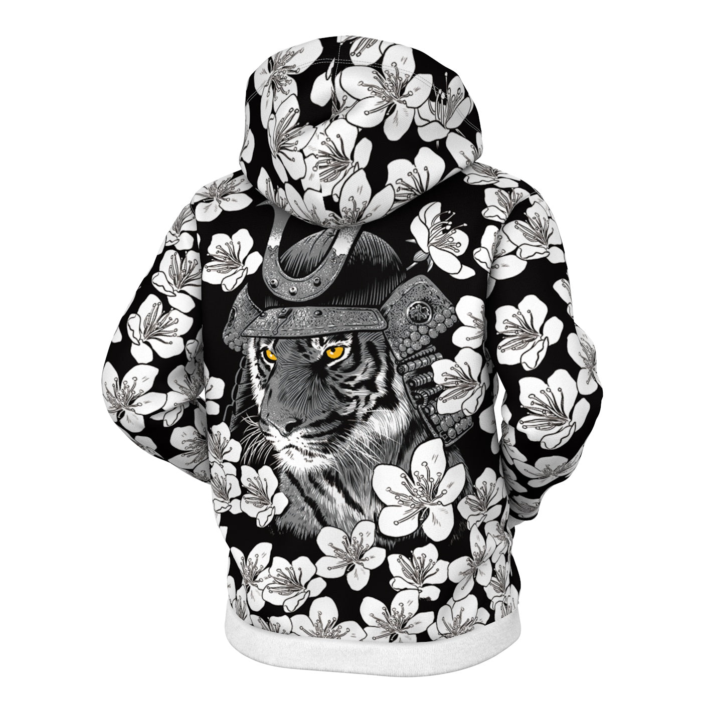 Tiger Samurai Zip Up Hoodie