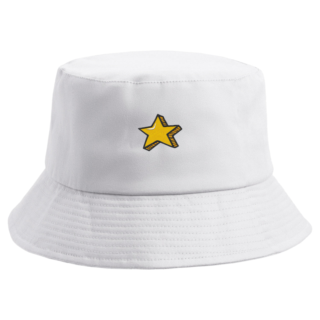 Embroidered Star Bucket Hat