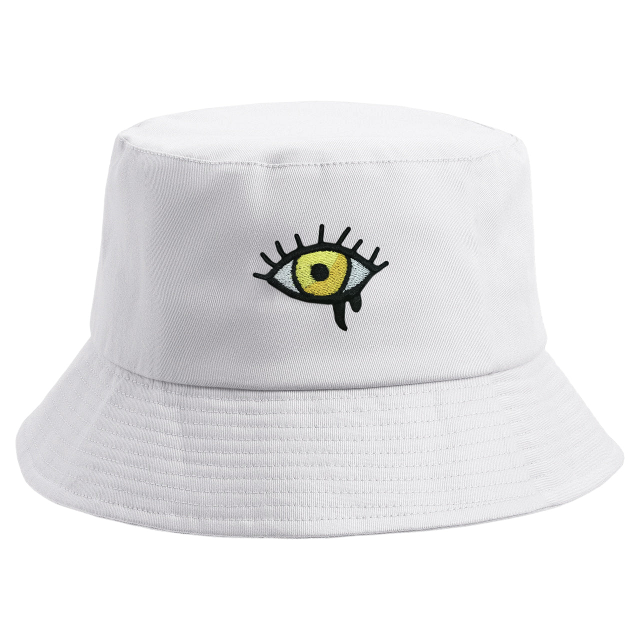 Embroidered Eye Bucket Hat