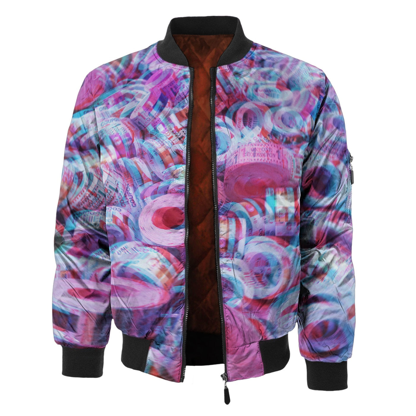 Fresh Hoods Geometric Tiger Bomber Jacket