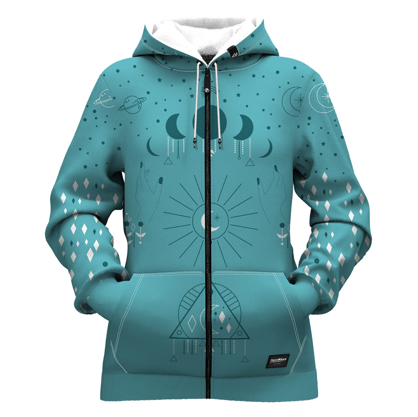 Stargaze Women Zip Up Hoodie