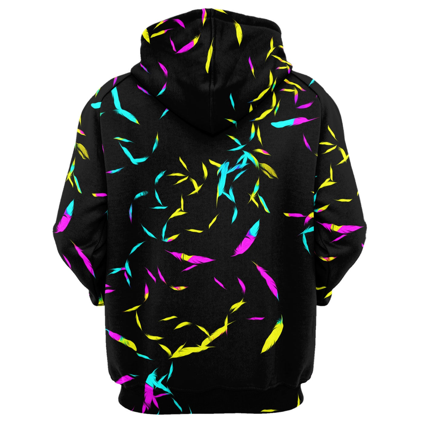 Faded Neon Skull Hoodie