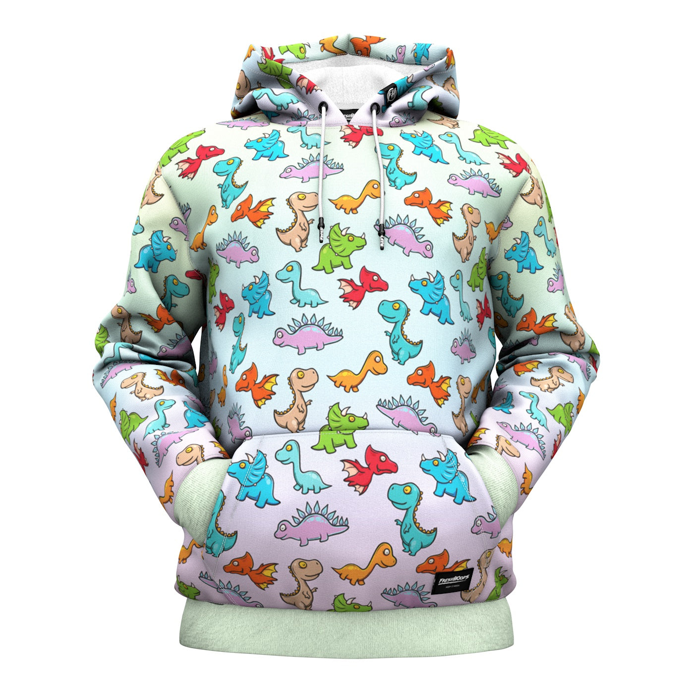 Customized Men's 3D Printed Pattern Sublimation Hoodies High