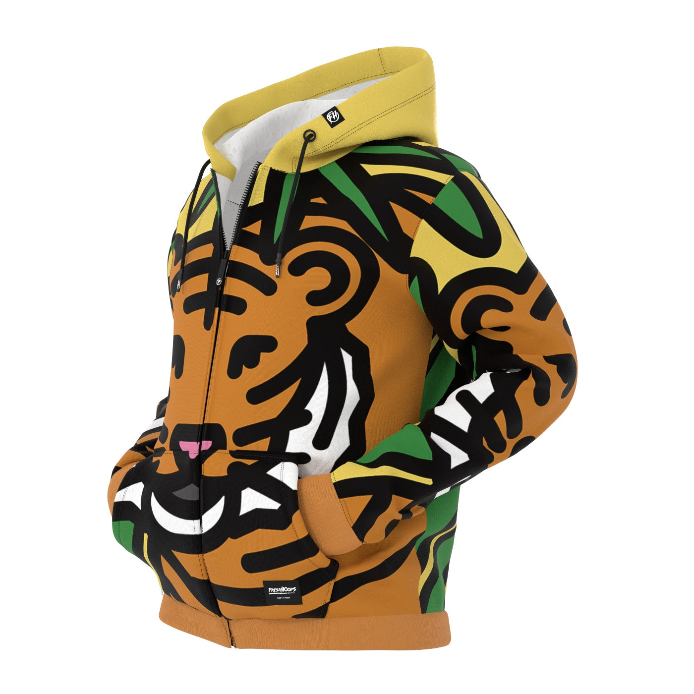 Tigre Zip Up Hoodie