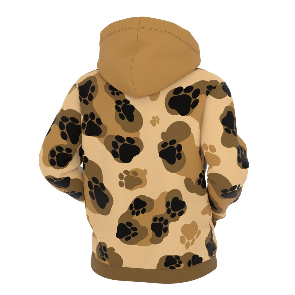 Fresh Hoods Leopard Zip Up Hoodie