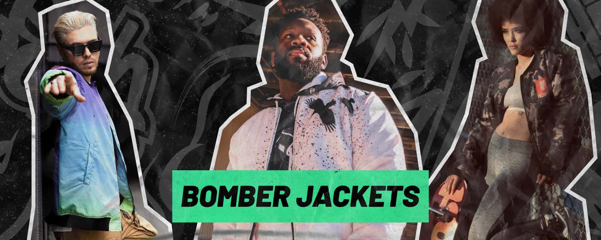 Fresh Hoods Towelie's Signature Split Bomber Jacket