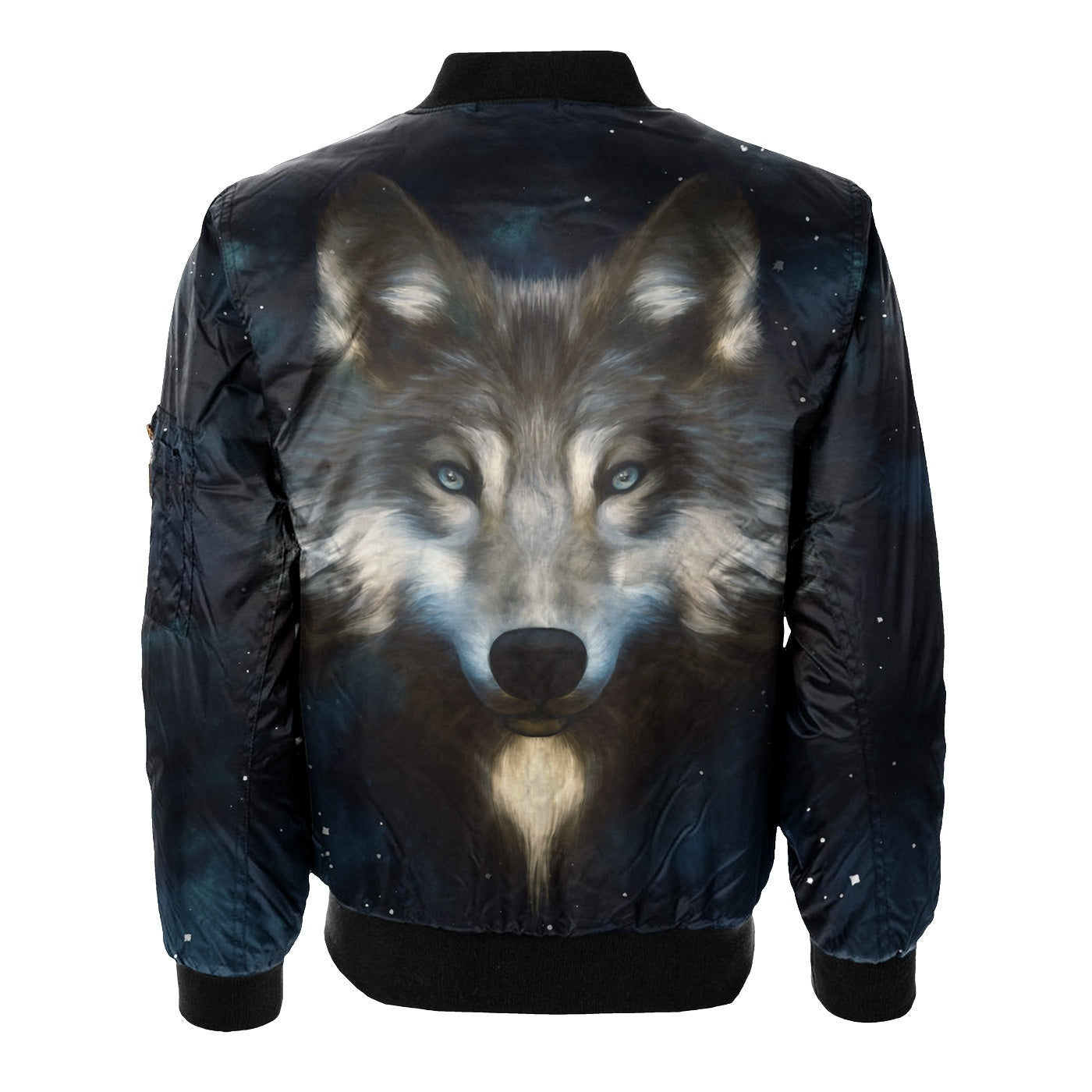 Wolf In Night Bomber Jacket