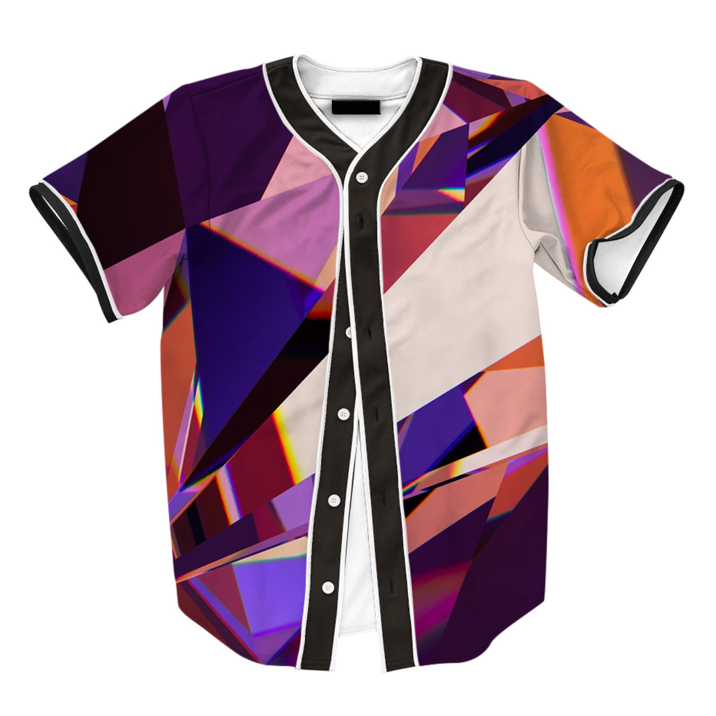 Abstract Purple Crystal Jersey