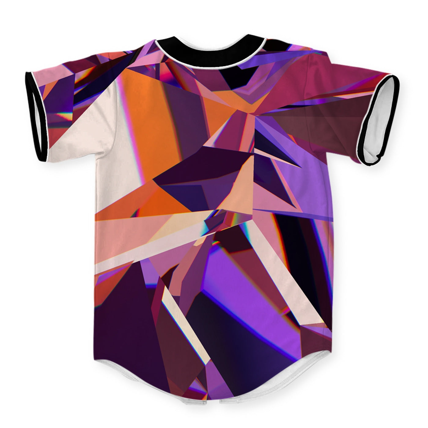 Abstract Purple Crystal Jersey