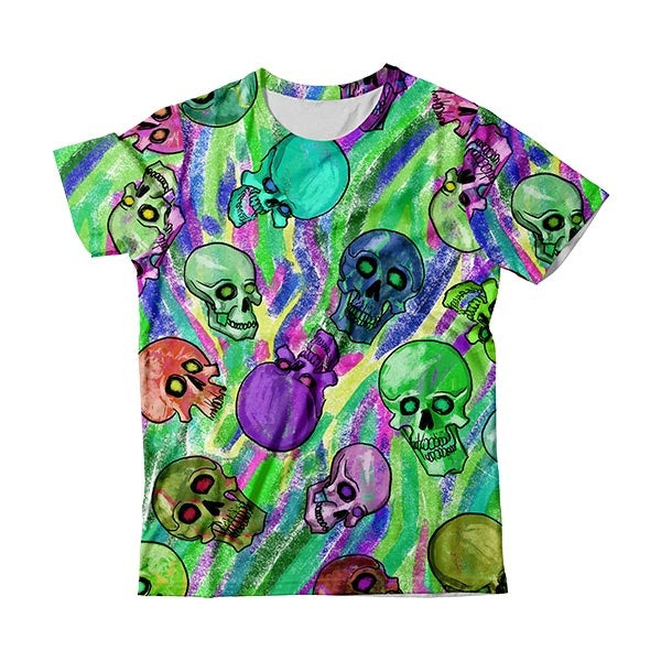 Crayon Skulls T-Shirt