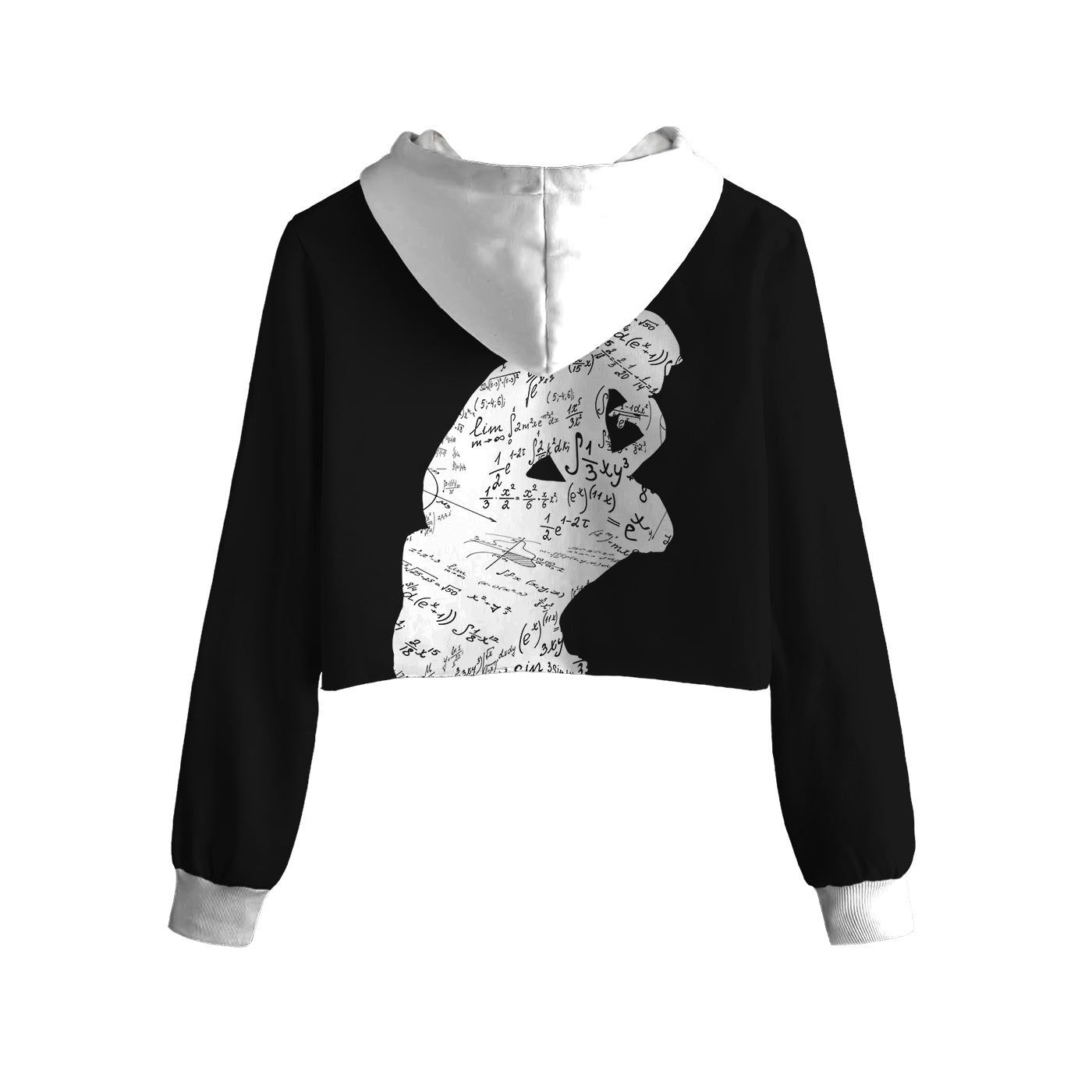 The Thinker Cropped Hoodie