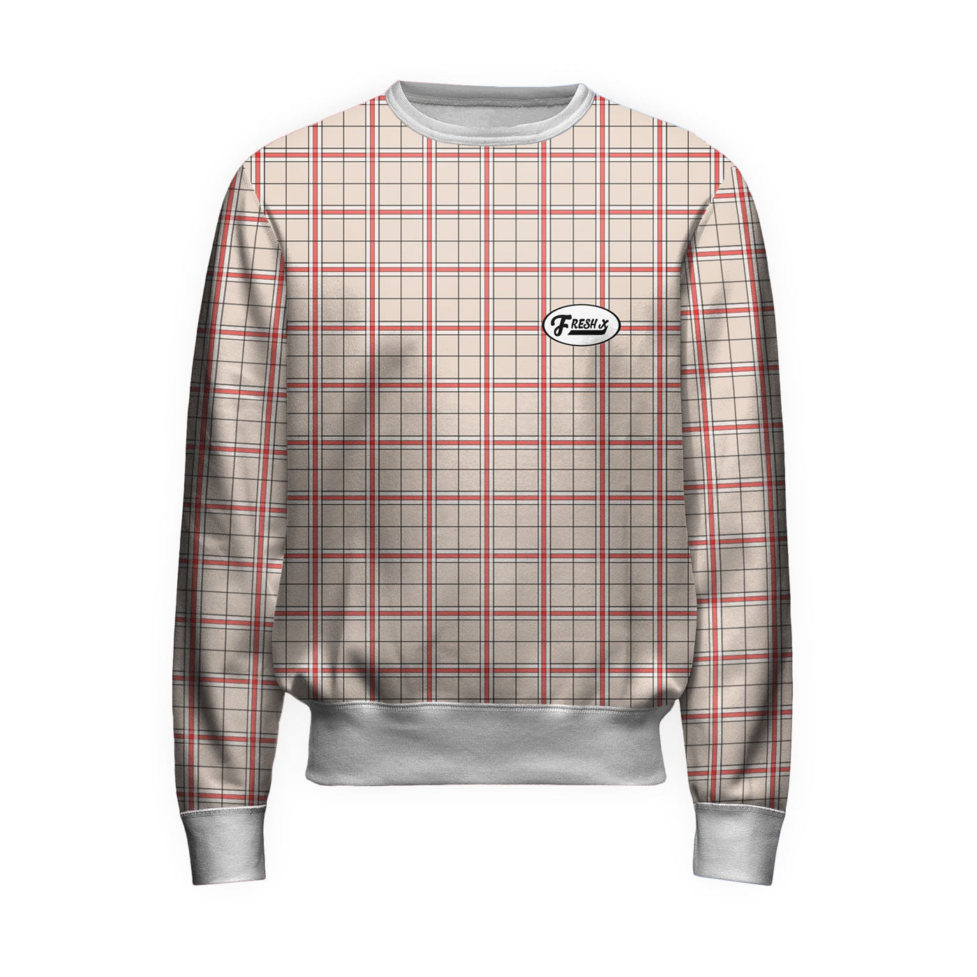 Fresh XPlaid Sweatshirt