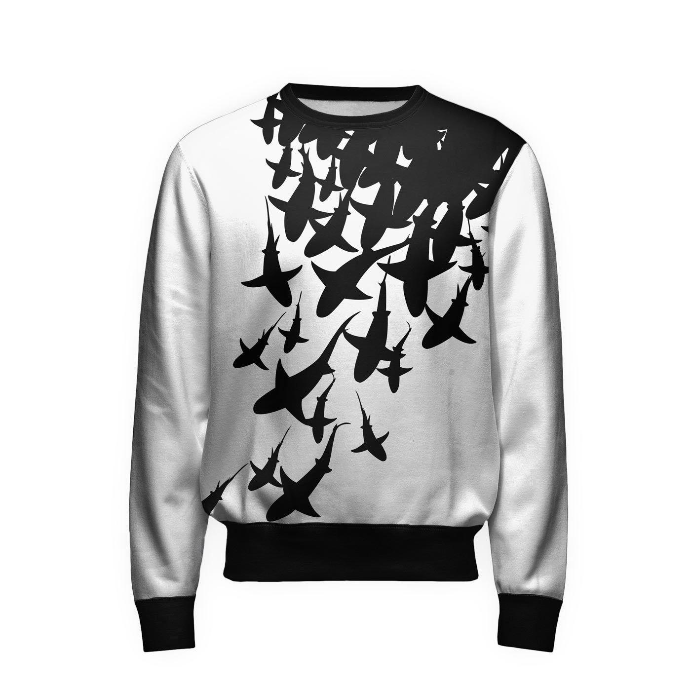 Swarm Of Sharks Sweatshirt