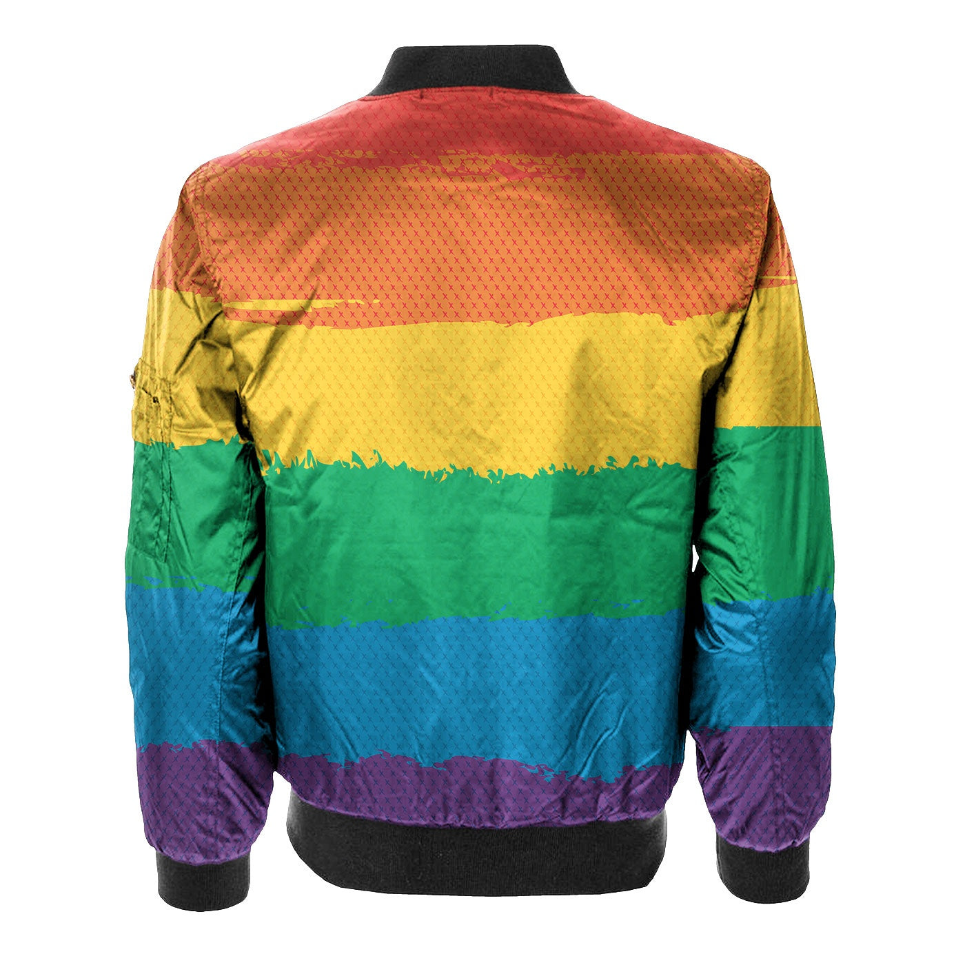 LGBTQ Rainbow Bomber Jacket