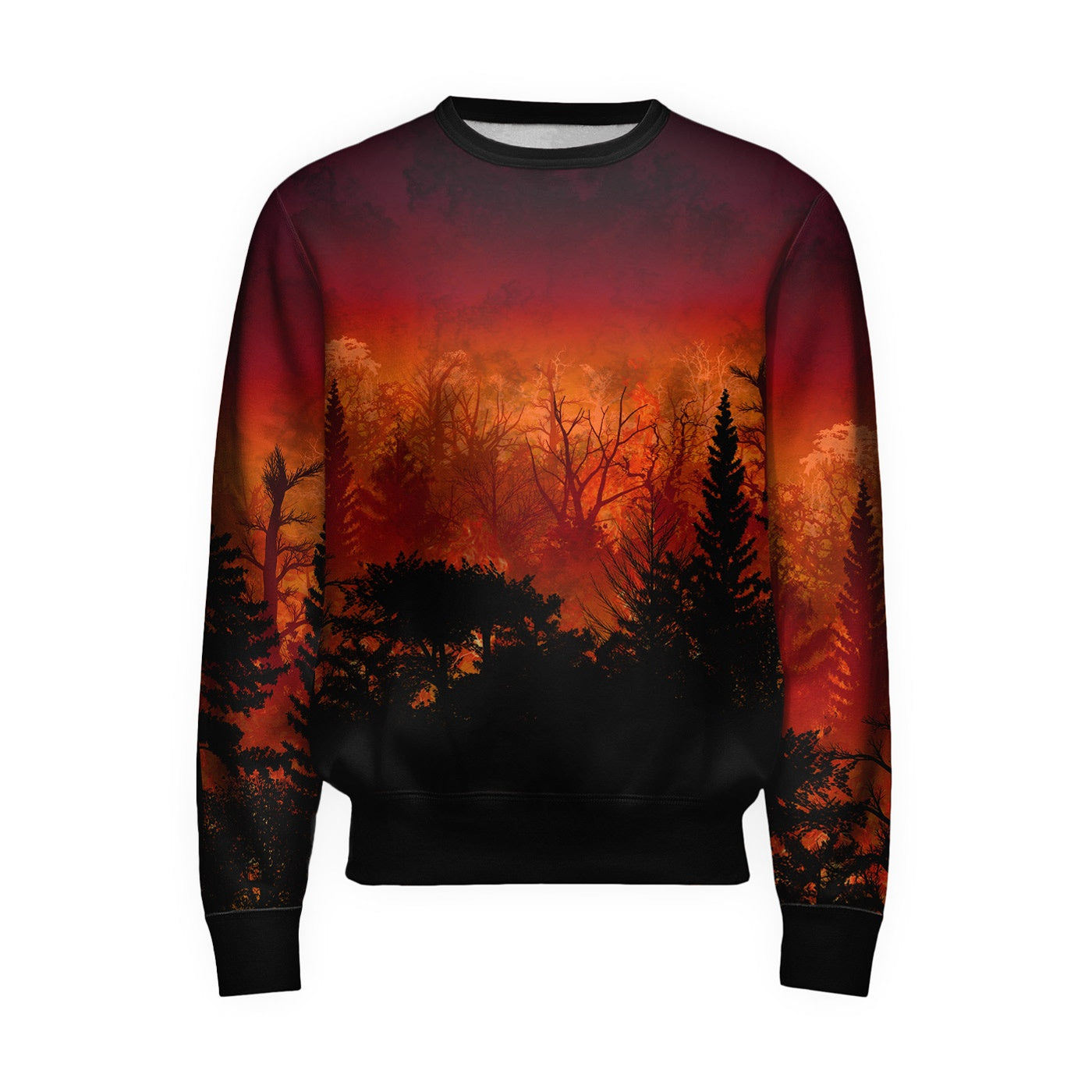 Forest In Flames Sweatshirt