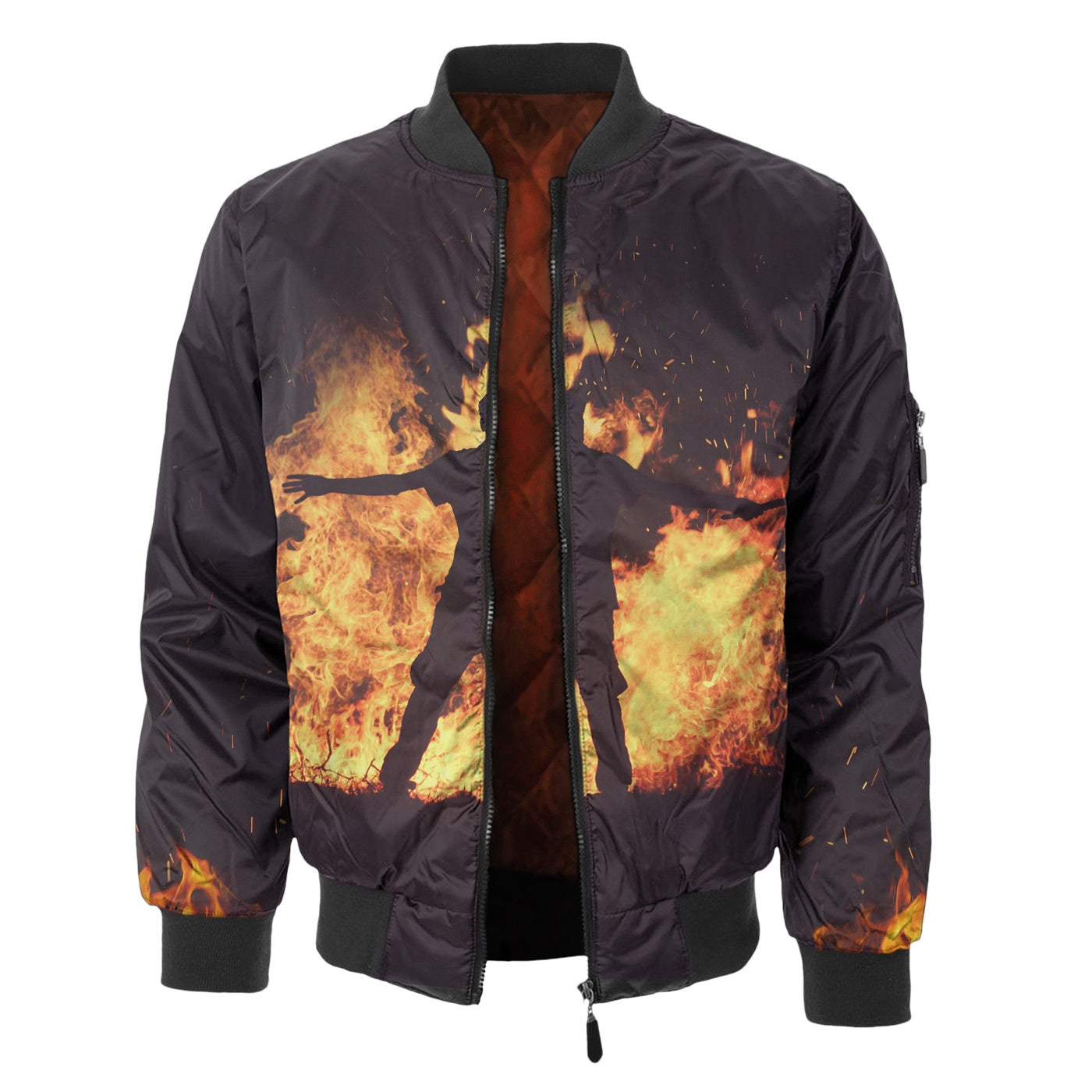 Fire In You Bomber Jacket