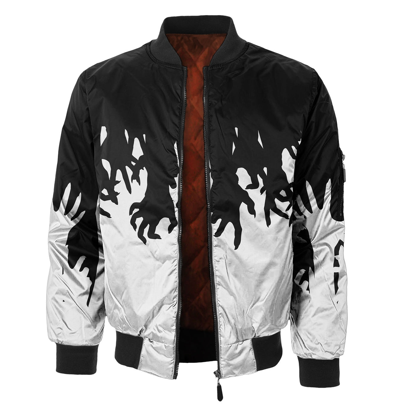 Zombies Hands Bomber Jacket