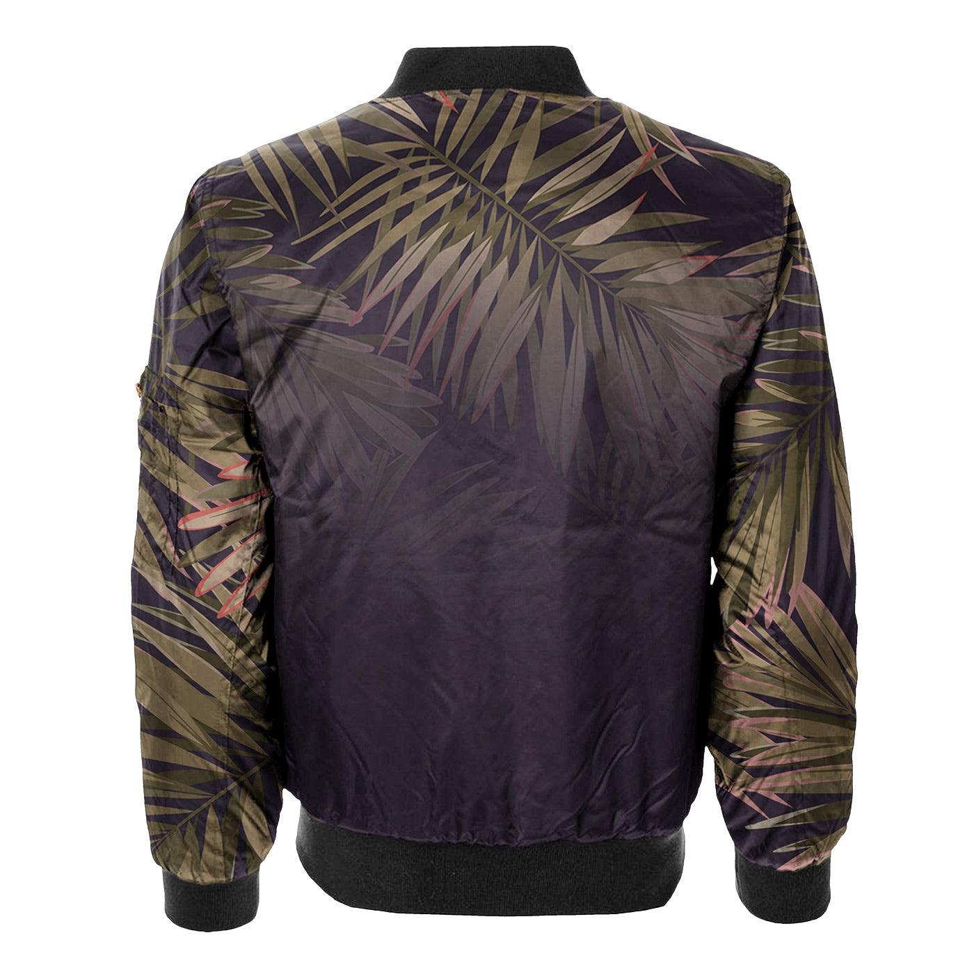 Palm To Fade Bomber Jacket
