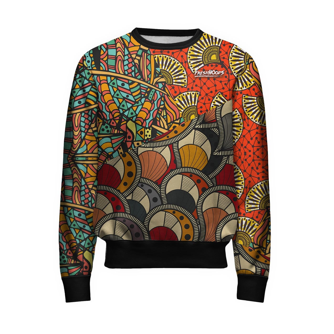African Pattern Sweatshirt
