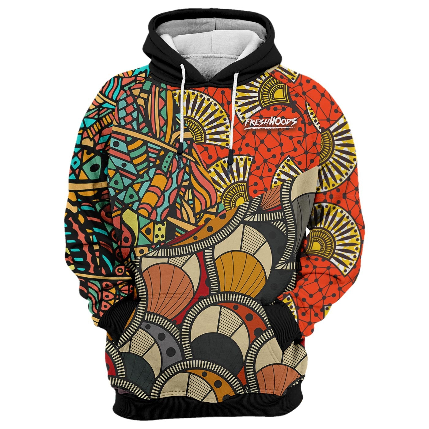African Pattern Hoodie