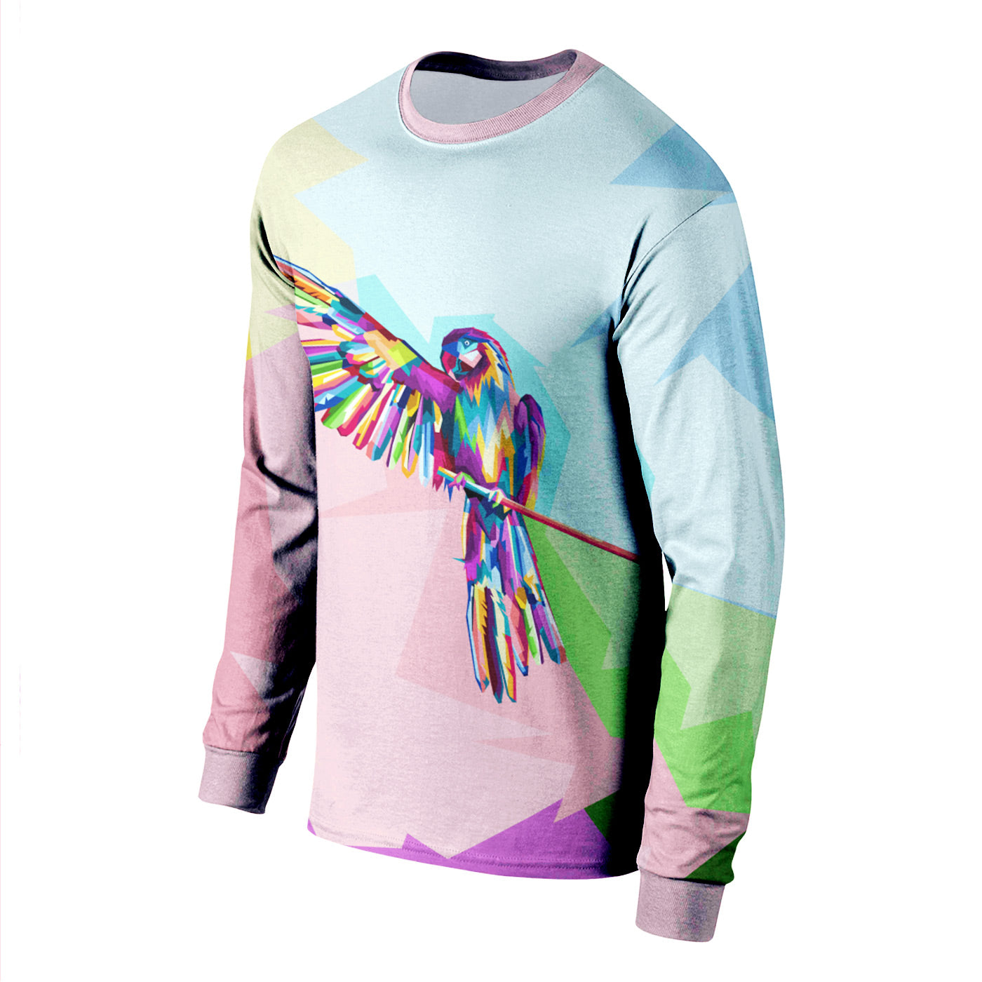Colorful Ara Long Sleeve Shirt