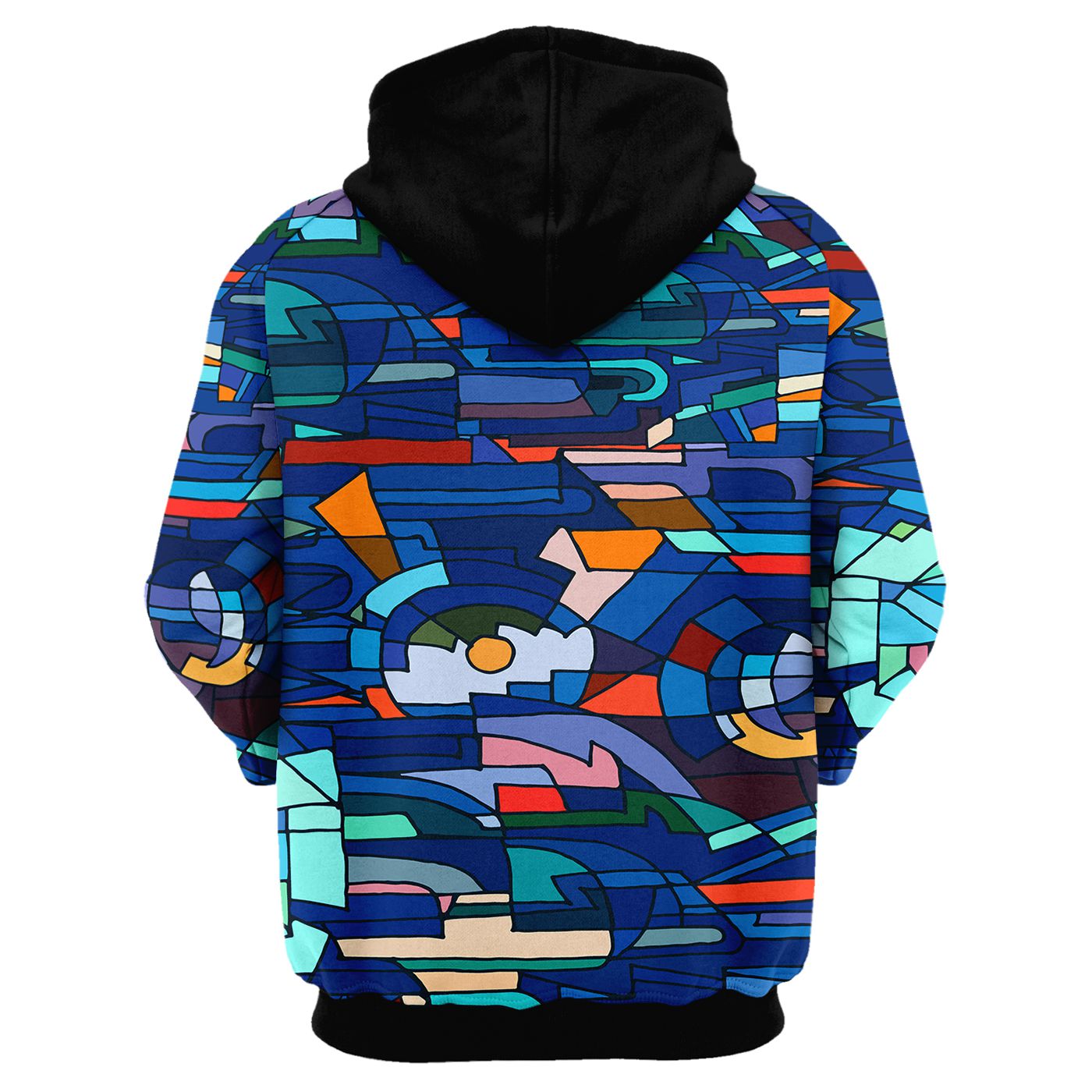 Abstract Mosaic Hoodie