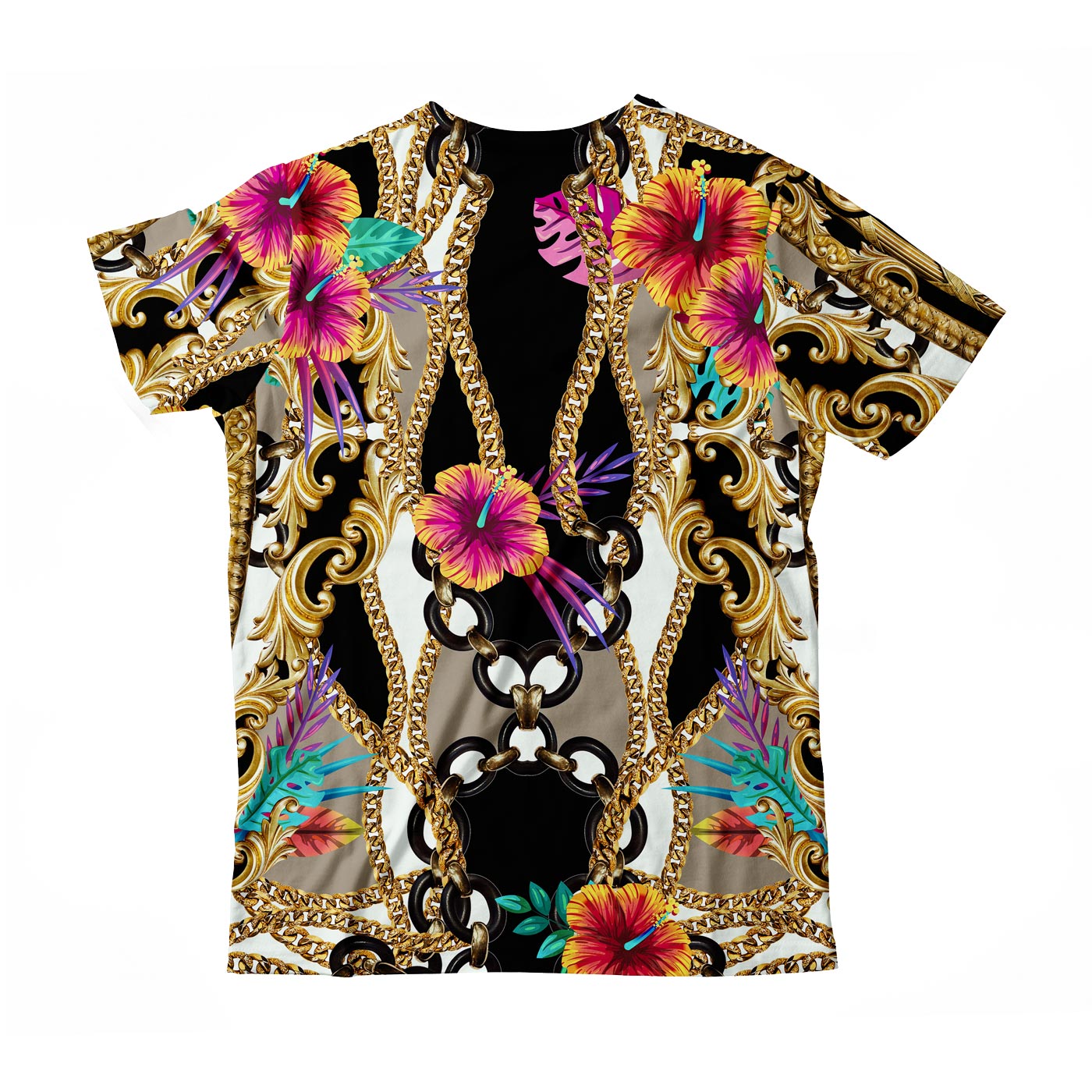 Neon Baroque T Shirt