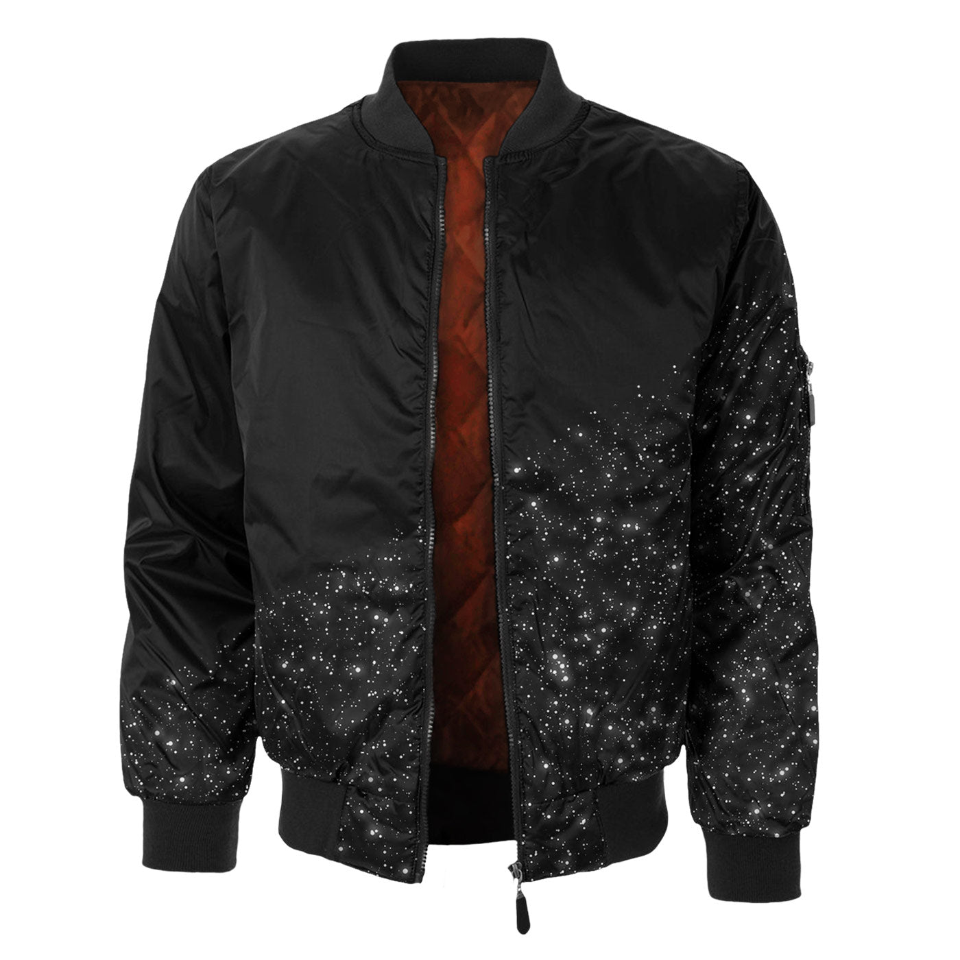 Space Clean Bomber Jacket