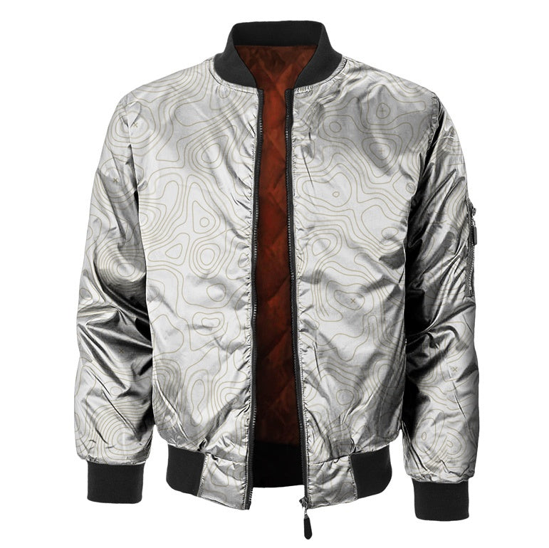 Geological Compass Bomber Jacket