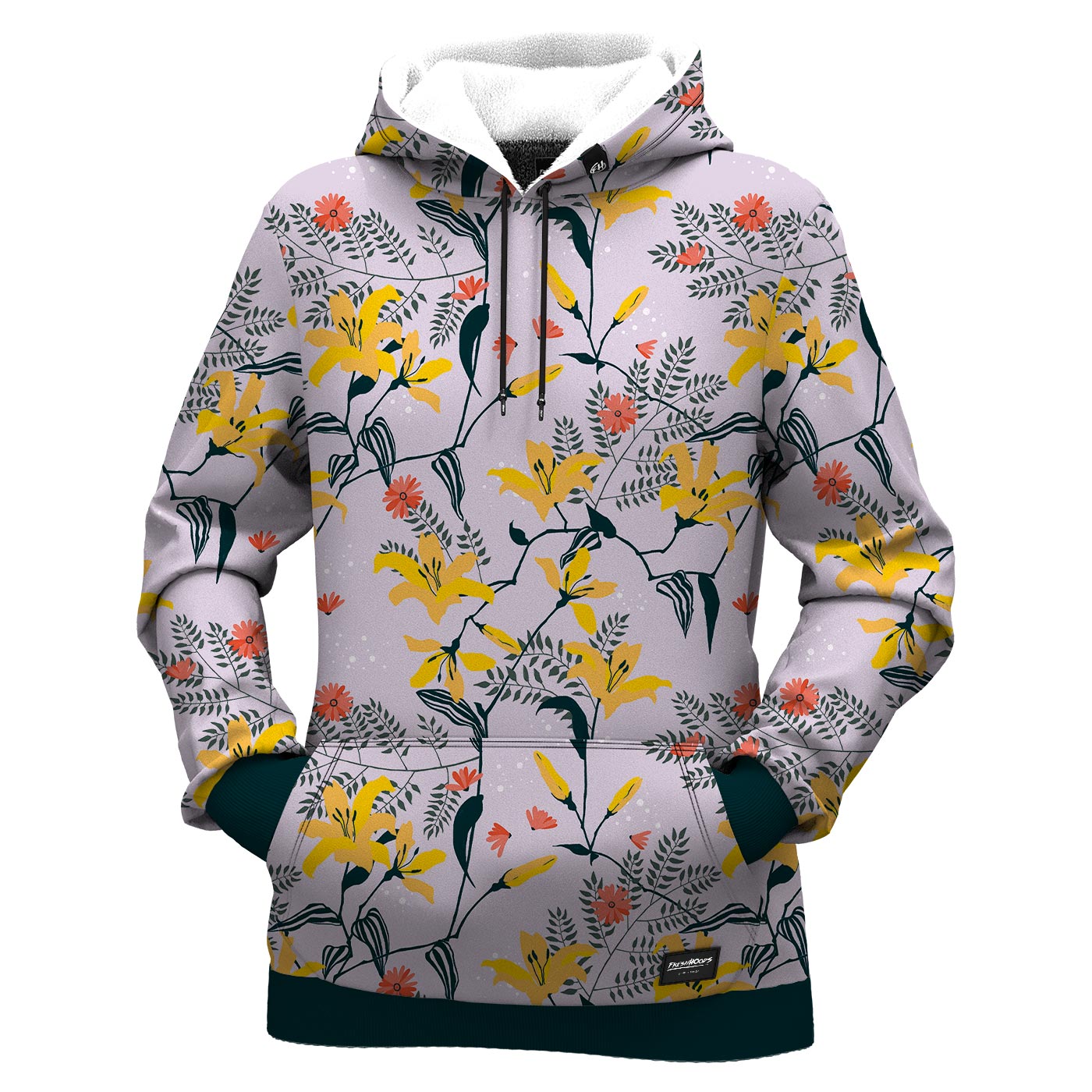 Cultural Lily Women Hoodie